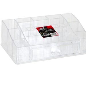 Stylin' Acrylic Multi Compartment Storage Cosmetic Organizer
